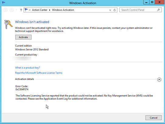 windows server 2012 r2 activation key